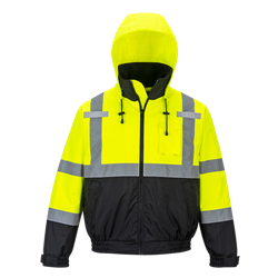 Kurtka ostrzegawcza Bomber 2 w 1 Premium