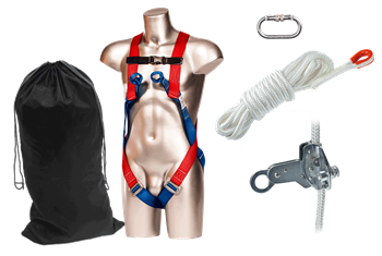 Samozaciskowy zestaw pionowy 10m