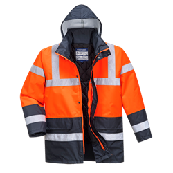Kurtka ostrzegawcza dwukolorowa