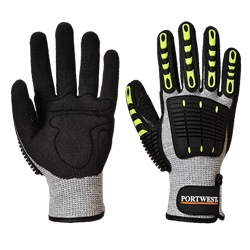 Ocieplana rękawica antyprzecięciowa chroniąca przed uderzeniem