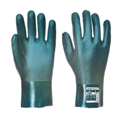 Dwuwarstwowe rękawice z PCV 27cm