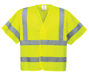 Kamizelka ostrzegawcza z krótkimi rękawami