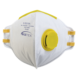 Składana półmaska FFP1 z zaworkiem spełniajaca test dolomitowy