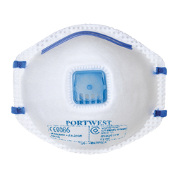 Półmaska FFP2 z zaworkiem