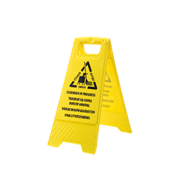 Znak ostrzegawczy - Sprzątanie