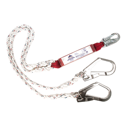 Podwójna lina z amotyzatorem