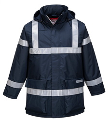 Antystatyczna kurtka trudnopalna i przeciwdeszczowa Bizflame