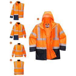 Kurtka ostrzegawcza Executive 5 w 1