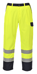 Spodnie ostrzegawcze