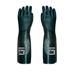Rękawica pokryta podwójną warstwą PVC 45 cm