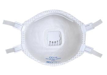 Półmaska FFP3 z zaworkiem spełniająca test dolomitowy