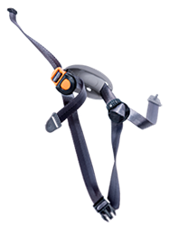 Pasek 4 punktowy dla hełmów do pracy na wysokości