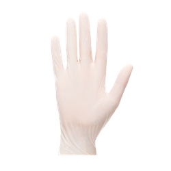 Rękawice jednorazowe lateksowe niepudrowane
