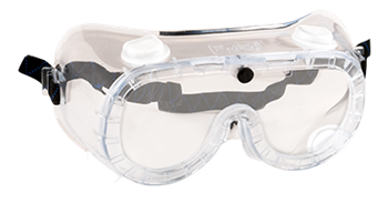 Gogle z wentylacją pośrednią