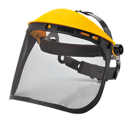 Osłona twarzy z siatki