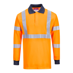 Koszulka ostrzegawcza trudnopalna