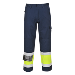 Spodnie ostrzegawcze Modaflame.