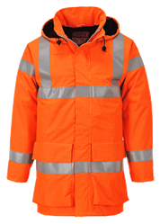 Kurtka przeciwdeszczowa ostrzegawcza Bizflame