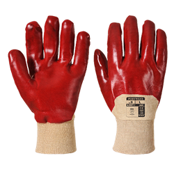 Rękawice powleczona PCV