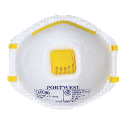 Półmaska FFP1 z zaworkiem