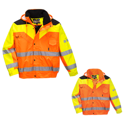 Kurtka ostrzegawcza Bomber Contrast Plus