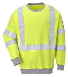 Bluza trudnopalna antystatyczna i ostrzegawcza