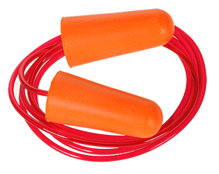 Zatyczka do uszu z pianki PU ze sznurkiem