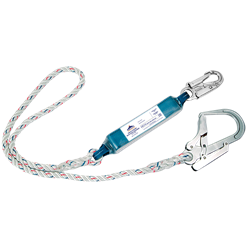 Pojedyncza lina z amortyzatorem