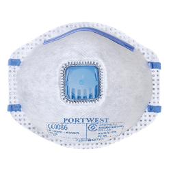 Półmaska FFP2 z węglem aktywnym i zaworkiem